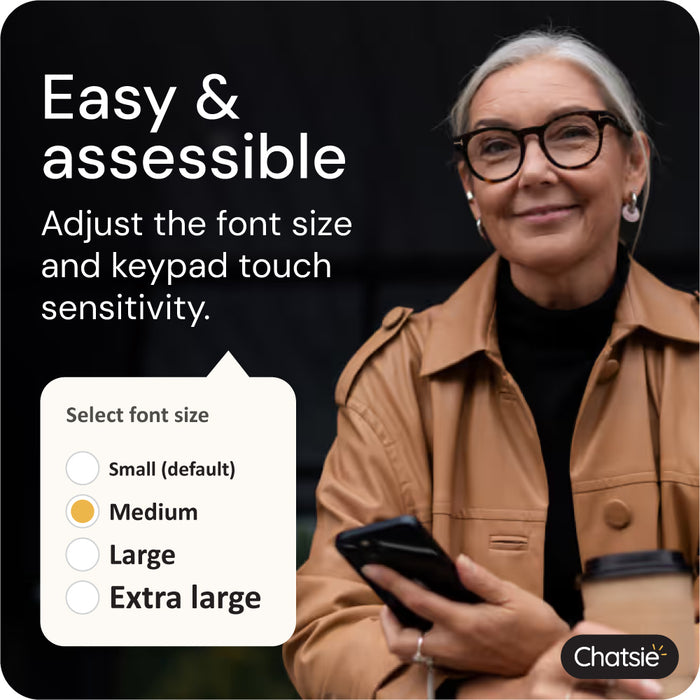 Chatsie Smartphone – Easy-to-Use Android Phone