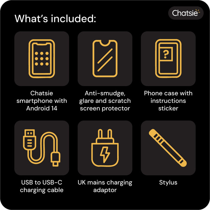 Chatsie Smartphone – Easy-to-Use Android Phone
