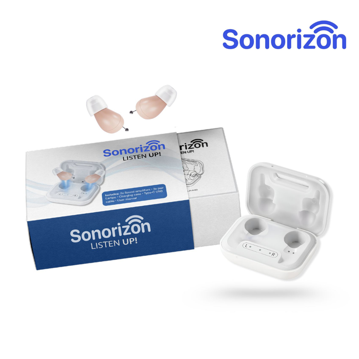 Sonorizon In-Ear Sound & Hearing Amplification Devices