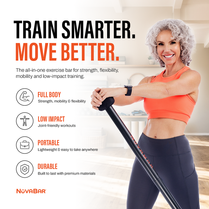 NuvaBar Full Body Exercise Bar