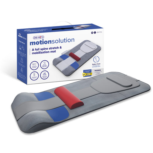 motion solution mat packaging with dr-ho’s branding