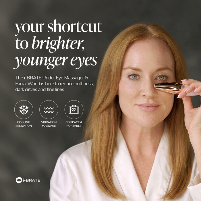 i-BRATE Under Eye Massager & Facial Beauty Wand